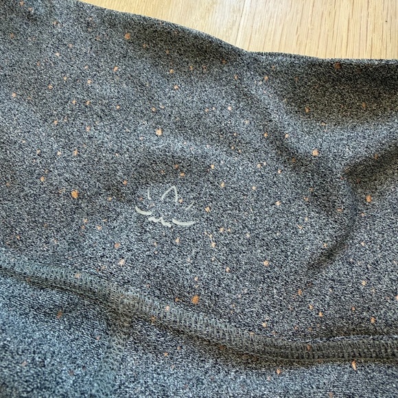 Women's Gray and Brown Leggings - Picture 4 of 5